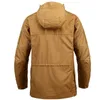 Herrjackor mege varumärke M65 Militär kamouflage manliga kläder US Army Tactical Windbreaker hoodie fältjacka utkläder Casaco Masculino 230203