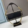 Genuine Leather Loco Shoulder Bag Spring New Purses And Handbags Fashion Crossbody Underarm Bag Day Clutch Removable Handle Chain Belt Magnetic Buckle Pocket 2342