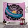 Tapestries Street Art Graffiti Tapestry Creative Banana Painting Drawing Muur Hangende polyester Doek achtergronddecoratie