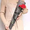 Gift Wrap Portable Single Rose Flower Bag Bouquet Wrapping Paper Bags Boxes Cases For Flowers Gifts Packaging