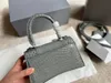 sac à dos en cuir pour femme sac à main sablier en cuir de vachette, qualité 5A, sac à bandoulière de mode super accrocheur exquis paquet Designer 2023