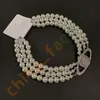 Colliers de perles plaqués or 14 carats en trois dimensions Saturne goutte d'eau chaîne de clavicule boucles d'oreilles Saturne bracelet de perles de mode j261q