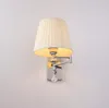 Vägglampa modern sconce lampor luminaria sängläsning svängarm e27 kristall badrum
