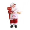 Christmas Decorations Santa Claus Figurine 12 Inch Doll Ornament Decoration Party Winter Dinner Table Decor