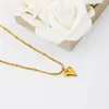 Ketten Herzheize Schlange Knochenketten Halskette für Frauen ästhetischer Edelstahl Gold Farbe Judenhip Hop Geschenk YS104