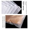 wholesale Travelling Storage Bag Frosted Plastic Reclosable Zipper Package Bags Reusable Packaging Pouch for Gift Clothes Jewelry LL