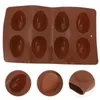 Strumenti di cottura Stampi in silicone Uovo di cioccolato di Pasqua Caramelle Creazione di torte Stampi fai da te Forma di stampo Accessorio per sapone a forma di cavità Jiggler Cube