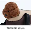 Dog Car Seat Covers Portable Pet Carrier Bag Soft Puppy Cat Bags Backpack Shoulder Breathable Handbag Pouch For Outdoor Hiking Travel