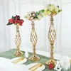 Candle Holders 1pc Wedding Candlestick Sign In Main Table Window Decoration Guide Fried Dough Twist Decor Supplies