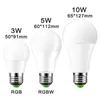 LED電球が調光剤BB 3W 5W 10W B22 E27ライトハイト輝度980LMホワイトRGB 220 270リモートコントロールドロップ配信ライトDHSTR