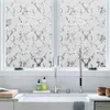 Window Stickers Static Glass Film Without Glue Bathroom Silding Door Sticker Decoration Waterproof/Oilproof 29/45/60/90cm 3M