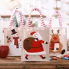 Dekoracje świąteczne Święty Święty Claus Torby prezentowe Torba do przechowywania cukierków TOTE TOTE do domu 2023 rok imprezowy wystrój