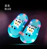 Pantofola Per Bambini Luce Luminosa A Led Cuccioli Stampe Mucca Scarpe Da Casa Simpatico Cartone Animato Comode Pantofole Antiscivolo In PVC Morbido