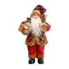 Christmas Decorations Santa Claus Figurine 12 Inch Doll Ornament Decoration Party Winter Dinner Table Decor