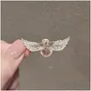 Klipsy do włosów Barrettes mody biżuterii mody -aniel anioł skrzydło barrette spinka do włosów bobby pin pojedynczy akcesoria