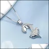 H￤nge halsband sier diamanthalsband f￶r kvinnor flickor mode smycken korta benben kedjor sl￤pp leveransh￤ngen dhsm9