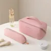 Aufbewahrungsboxen, große Pu-Leder-Reise-Kosmetiktasche für Frauen, weibliche Make-up-Box