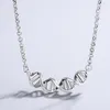 Chaînes VENTFILLE 925 argent Sterling ADN torsadé spirale collier pour femmes personnalité à la mode fête cadeaux bijoux 2023 goutte