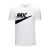 New Summer O-neck T-shirt Men Combed Cotton Solid Short Sleeve T Shirt Men Fitness Undershirt Male Tops Tees Brand LOGO Print