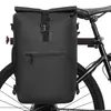 Panniers S 3in1 Sacoche de vélo étanche Sac à dos arrière pour vélo Sac à dos pour vélo en plein air avec compartiment pour ordinateur portable 0201