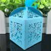 Gift Wrap 50pcs Delicate Laser Cut Candy Box For Festival Party Wedding Banquet Romantic Decoration