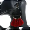 Dangle Chandelier Bohemian Fashion Jewelry Womens Vintage Hoop Tassels Earrings Drop Delivery DHEMT