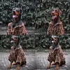 Abbigliamento per cani Vestiti piccoli-grandi Cappotti leopardati Teddy Schnauzer Doberman Golden Retriever Husky Giacca addensata calda