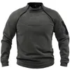 Hommes Vestes Tactique En Plein Air Veste Vêtements De Chasse Chaud Fermetures À Glissière Polaire Pull Hommes Coupe-Vent Automne Hiver Manteau Thermique Sous-Vêtements 230203