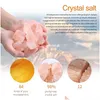 Nattlampor USB Crystal Light Natural Himalayan Salt Lamp LED Air Purifier Mood Creator inomhus varmt bord sovrum lava droppe levererar dhbsn