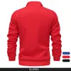 Sweat à capuche masculine Ellipses Brand Men's No Sweatshirts Zipper Coat Stand Collar Men pour mâle Sweat-shirt à capuche