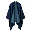 Scarves Autumn/Winter Shawl Fashion Poncho Women Scarf For Lady Luxury Blanket Cashmere Warm Pashmina Wholesale Cape