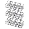 Opslagboxen Lipstick Organisator Lip Gloss Holder Doos Make -up Display Acryl Case Rack Clear Stand Container Lade Cases Transparant