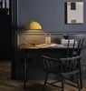 Lampes de table Style nordique Lampe de bureau mignonne Déco Noel Lumières pour chambre à coucher Acrylique Vintage Hall Or