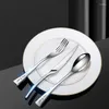 Dinnerware Sets Western Steak Cutlery Tableware Delicate Luxury Gift Kitchen Gadget Household Couverts De Table KC50TZ