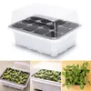 Planters POTS 6/12-håls plantor Box Tray Seed Plant Starter Garden Supply Home Gardening L51