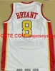 Пользовательские мужчины молодежь женщины редкие McDonald's K B White Red College Basketball Jersey S-4xl 5xl Custom Number number Jersey