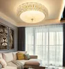 Ceiling Lights European Personality LED Round Light Crystal Bedroom Modern Simple Study Lamp