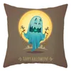 Hondenkleding Halloween Cushion Cute Ghost Bat Wizard Decor voor thuis kussensloop ornament enge feestartikelen