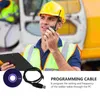 Walkie Talkie 1-teiliges Kabel, praktisch, kreativ, langlebig, Programmprogrammierung für Gegensprechanlage