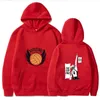 Sweats à capuche pour hommes Haikyuu pulls hommes hauts sweats Double face manches longues et hommes amples