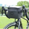 S Waterproof Bike Seat Pack Bagage Cycling 5L Pannier Bakre rackstam med regntäckscykelpåsar 0201