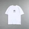 Men's T Shirts DARC SPORT Men Fashion Summer T-shirts Hip Hop Tops Tees Women Rock Boy Camisetas Hombre 240G Cotton Thicken Shirt