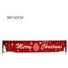 Party Decoration 1pc Cartoon Merry Christmas Halloween Door Graduation Hanging Streamer Ornament Birthday Decor Curtain Window BannerParty