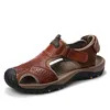 샌들 Mannen 2023 남성 통기성 플립 신발 Zapatillas Comfort Sommer Verano Homme Hombre 슬리퍼 여름 Ete Schuhe de Zapatos