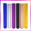 Smoking Accessories Nonstick Aluminium Alloy Wax containers Metal container jars waterproof anti-fall sealing tube storageoil holder for vaporiz