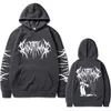 Mens Hoodies Sweatshirts Limited Ghostemane Double Sided Print Hoodie Suicideboys Pouya Sweatshirt Men Women mode Overdimensionerade 230203