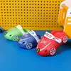 Zapatilla 2022 Nuevas zapatillas de moda para niños Verano para interiores y exteriores Sandalias de playa para niños Dedos cubiertos Lindo Coche de dibujos animados Niñas Versátil PVC 0203