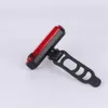 S LED -bakre USB -uppladdningsbar MTB BAKT LJUS TAILT Säkerhet VARNING BICYCLE FLASKNING LAMP LANTERN BIKE ACCASSORS 0202