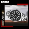 Wristwatches SKMEI 2023 Luxury Men Mechanical Wristwatch Stainless Steel Watch Top Brand Sapphire Glass Waterproof Watches Reloj Hombre