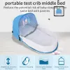 2023 Sleeping Baby Bed Culle Neonati Nido Letti da viaggio Pieghevole Babynest Zanzariera Culla Infantile Cestino per dormire per 0-24 mesi